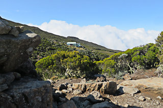 Le refuge du Piton des Neiges